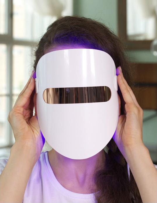 фотодинамическая маска для лица, LED-маска