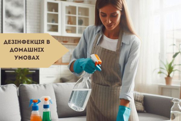 дезінфекція в домашніх умовах